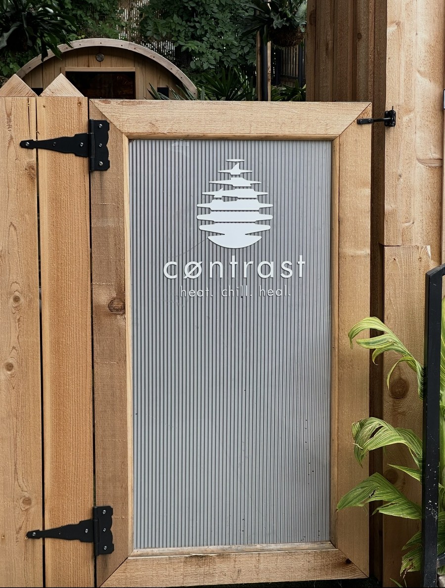 The Cøntrast gate at Casa de Luz Village East
